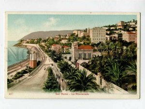 3082595 ITALY San Remo La Promenade Vintage colorful PC