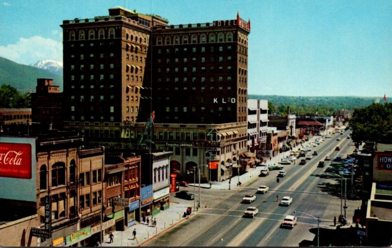 Utah Ogden Looking South On Washington Street