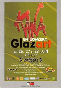  Kana Glaz Art , En Concert, Karpatt  