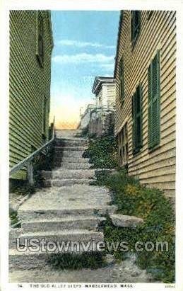 The Old Alley Steps - Marblehead, Massachusetts MA