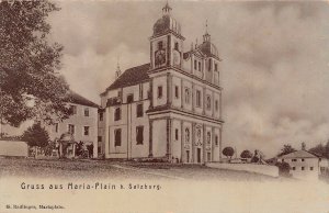 AUSTRIA~MARIA PLAIN b SALZBURG~1900s G RADLINGER PHOTO POSTCARD