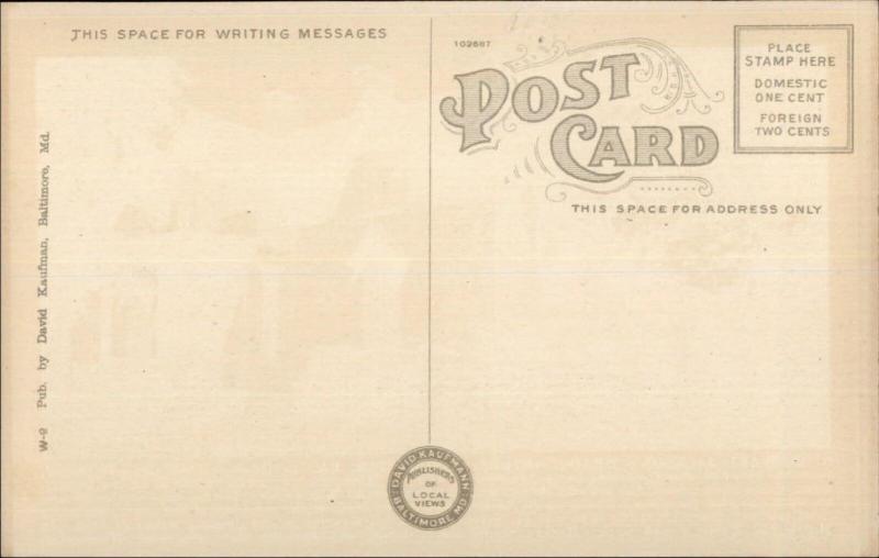 Winchester VA Woolen Mills c1920 Postcard