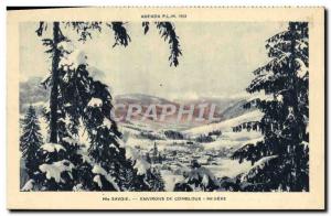 Old Postcard Around Combloux Megeve