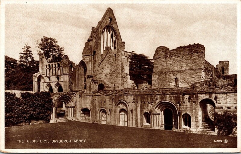 Claustros abadías Abbey WB Postal San Valentín UNP Vintage Vintage no utilizado 