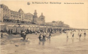 Lot 38 belgium Blankenberge  the beach and the big hotels hotel