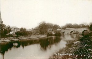 Postcard RPPC Photo UK Berkshire The Bridge 1920s 23-685