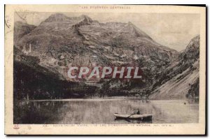 Old Postcard The Pyrenees Centraless Haute Vallee Aure Lake Oredon