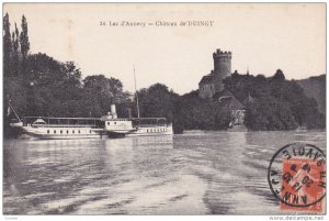 ANNECY , France , 00-10s ; Steamship , Chateau de DUINGT