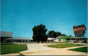 Vtg Green Top Motel & Cafe Highway 84 Donalsonville Georgia GA Roadside Postcard