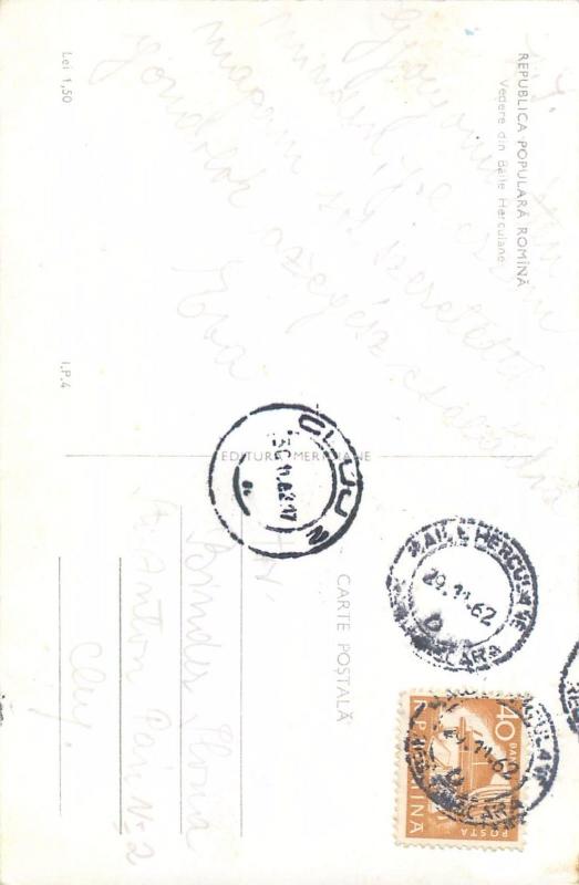 Romania 1962 Baile Herculane automobile car