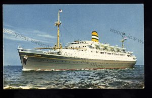 LS4456 - Holland-America Line Liner - Ryndam - postcard