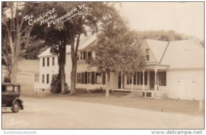 Vermont Plymouth The Coolidge Home 1935 Real Photo