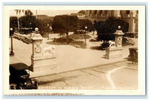 Early Entrada AL Parque Marti Cienfuegos Cuba Real Photo RPPC Postcard (A6)