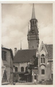 Germany Postcard - Munchen - Petersturm Mit Standesamt - Real Photo - TZ11336