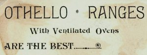 1880's-90's Othello Ranges Stoves F.E. Luckenbach & Bro. Ventilated Ovens P172