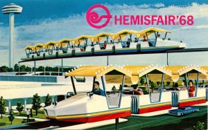 TX - San Antonio. HemisFair '68. Mini-Monorail
