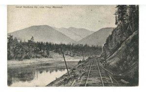 MT - Troy. Great Northern Railway Scene