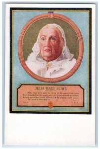 c1910's Julia Ward Howe Walk Over Shoes Advertising Brockton MA Antique Postcard