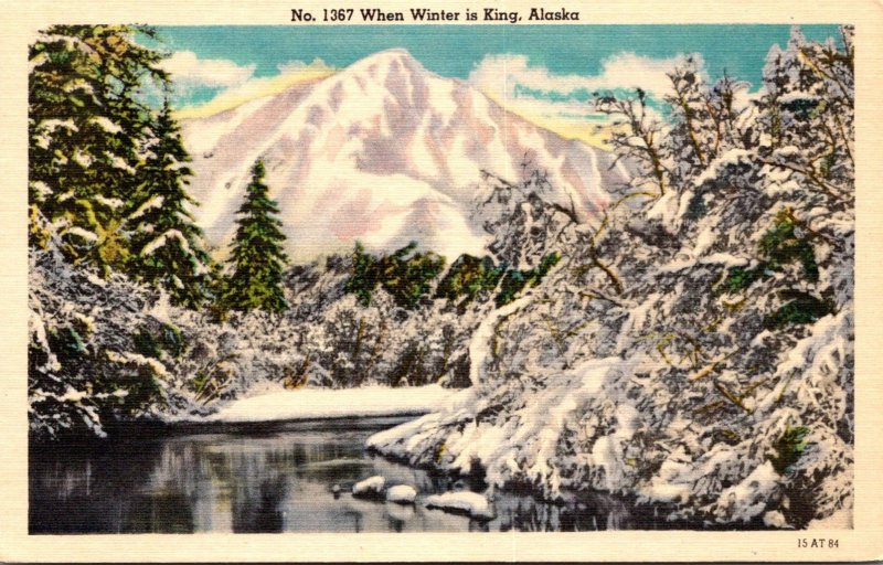 Alaska Winter Scene