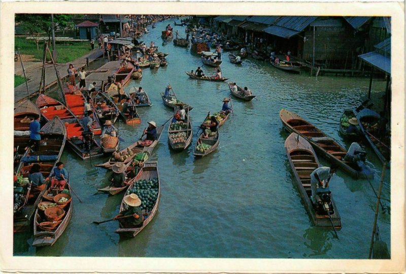 CPM AK THAILAND Wad Sai Floating Market, Dhonburi. Thailand (346130)