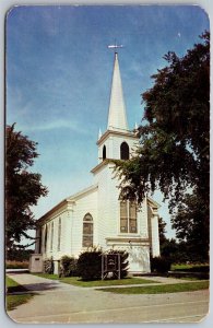 Vtg Long Island New York NY Orient Congregational Church Postcard
