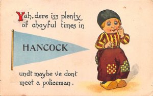 Misc Hancock, New York Postcard