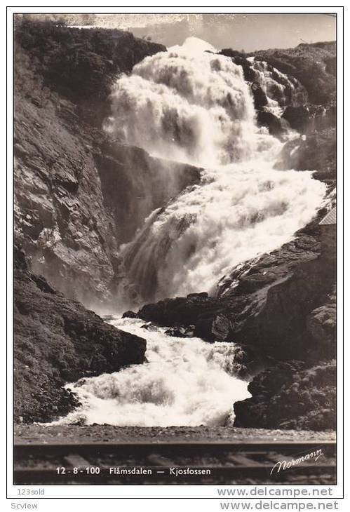 RP, Kjosfossen, FLAMSDALEN, Norway, 1920-1940s