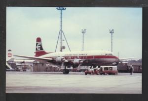 Cunard Eagle,Douglas,DC-6 Postcard 