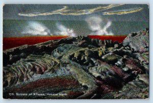 Hawaiian Islands Hawaii Postcard Volcano Kilauea Scenic View Lava 1900 Unposted