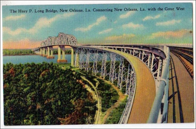 Huey P Long Bridge, New Orleans LA