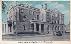 MT. PLEASANT, Iowa, 1900-1910s; Seeley Memorial High School