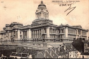 Belgium Brussels La Palais de Justice 1910