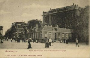 netherlands, AMSTERDAM, Portuguese Synagogue, Korte Amstelstraat (1900s) Judaica