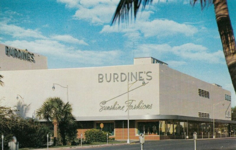 MIAMI BEACH, Florida, 1950-60s; Burdine's Sunshine Fashion