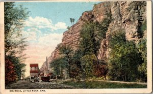 View of Big Rock, Little Rock AR Vintage Postcard G44