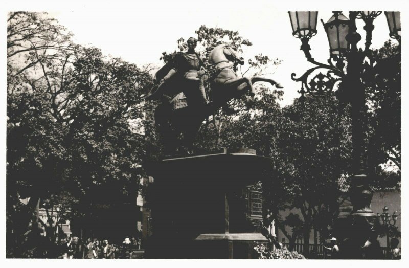 Venezuela Caracas Monument Simon Bolivar Vintage RPPC 04.02