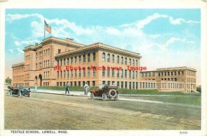 MA, Lowell, Massachusetts, Textile School Building, Curteich No 72332