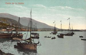 La Guaira Vargas Venezuela Port Harbor Boats Antique Postcard K71309