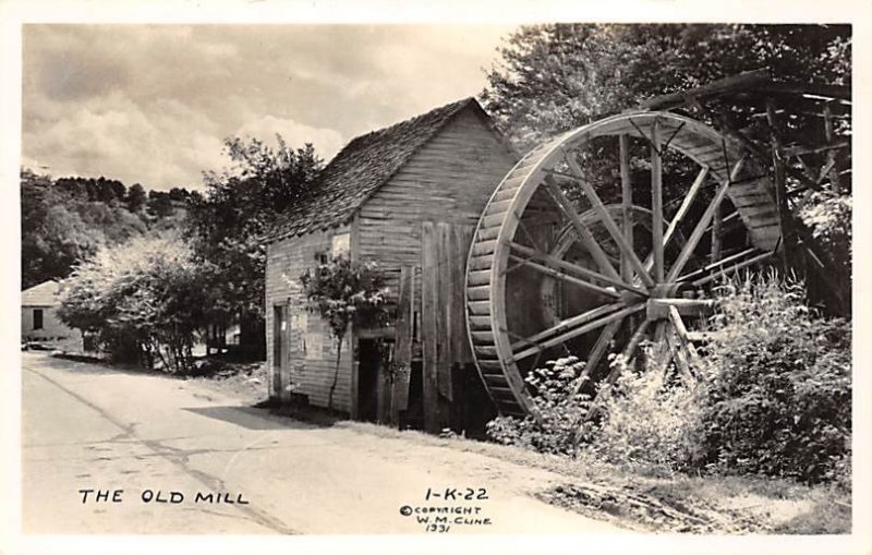 The Old Mill View Postcard Backing 