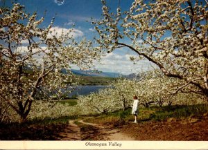 Canada British Columbia Okanagan Valley Blossoming Trees 1974