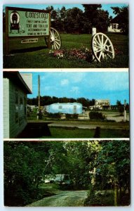 WINNIPEG, Manitoba Canada ~ Campground CONESTOGA CAMPSITES Roadside Postcard