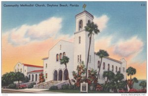 DAYTONA BEACH, Florida, 1930-1940´s; Community Methodist Church