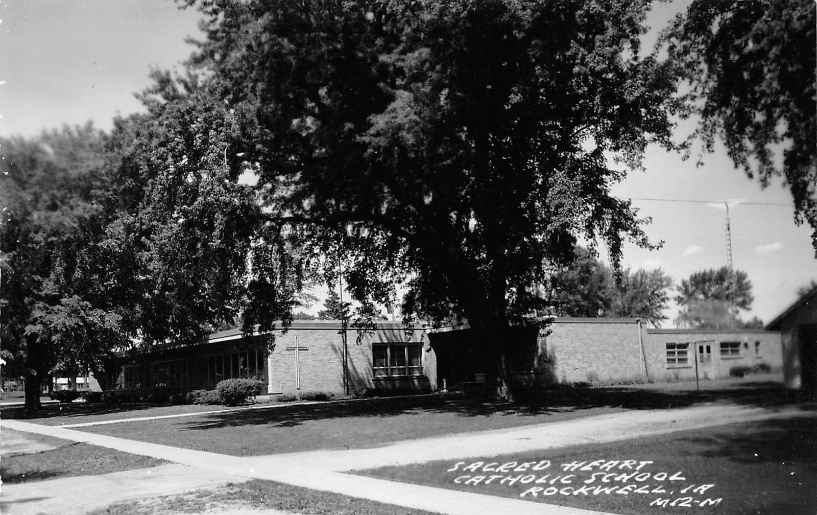Rockwell IowaBehind A Big Shade TreeSacred Heart Catholic SchoolRPPC