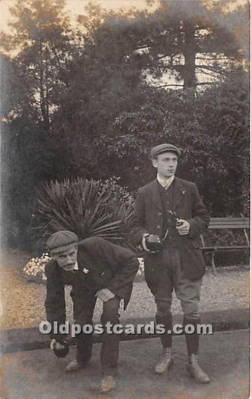 Men Bowling Lawn Bowling Unused 