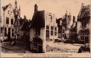 World War 1 Ypres The Little Museum Postcard C088