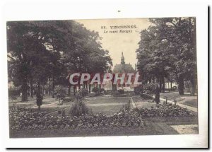 Vincennes Old Postcard Le Marigny course