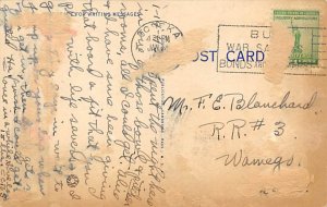 Comic Poem View Postcard Backing 