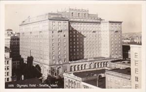 Washington Seattle The Olympic Hotel Real Photo