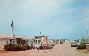 Kill Devil Hills North Carolina Ocean View Cottage Court, Photochrome PC U13711