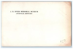 JB Speed Memorial Museum Interior Louisville Kentucky KY RPPC Photo Postcard